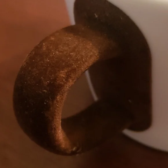 Starbucks 2010 brown felt handle mug - Picture 4 of 5